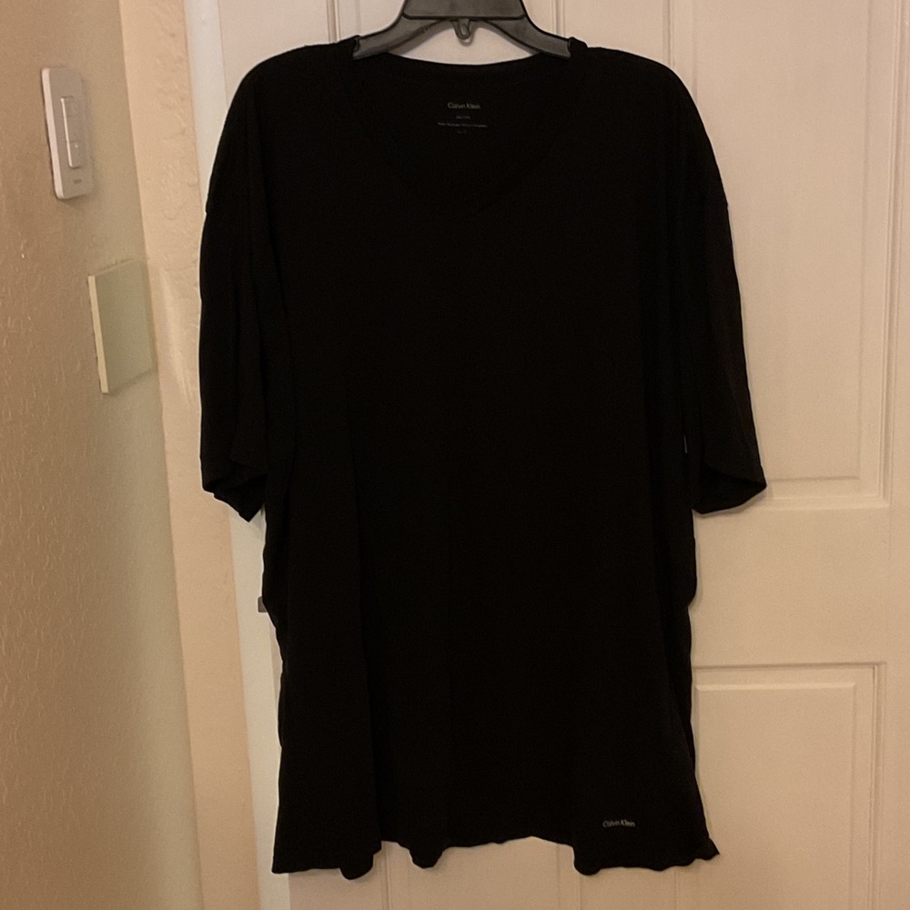 Calvin Klein Black Crew Neck Short Sleeve Tee